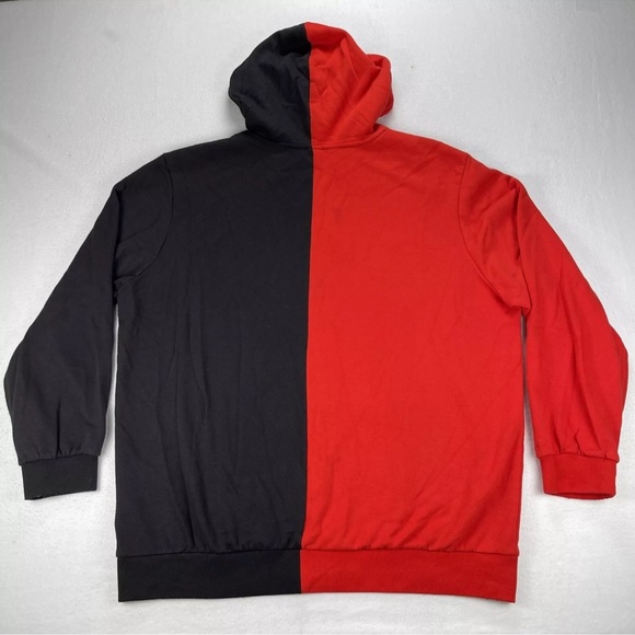 Marvel Venom Carnage Split Hoodie XXXL Sweatshirt Red/Black Size 3XL - Picture 2 of 10
